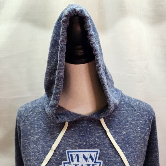 Vintage Brand Blue Penn State University Hooded Sweatshirt Size Medium - Picture 7 of 9